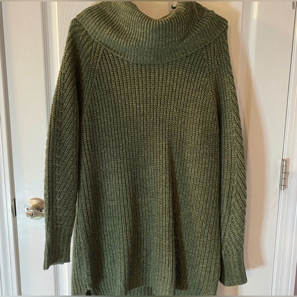 Target A New Day Women’s Hunter Green Cowl Neck Sweater L - Picture 1 of 10